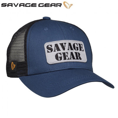 Бейсболка Savage Gear Logo Badge Cap One Teal Blue