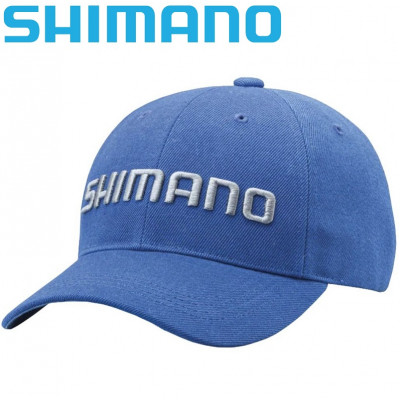Кепка с изогнутый козырьком Shimano Basic Cap Regular Royal Blue