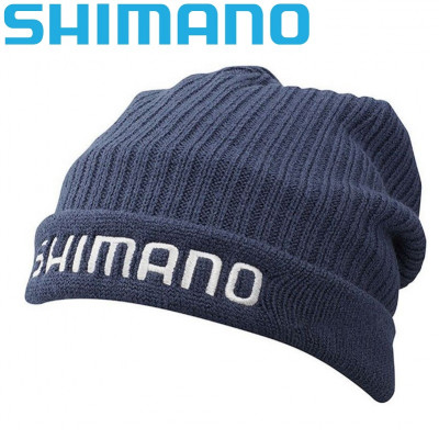 Зимняя шапка Shimano Breath Hyper +°C Fleece Knit 18 Indigo