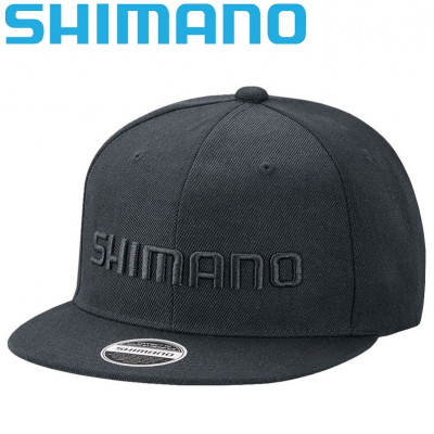Кепка с плоским козырьком Shimano Flat Cap Regular Black
