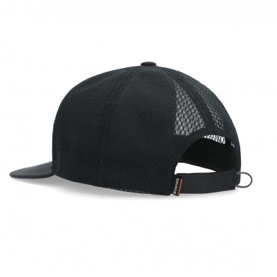 Бейсболка Simms 7-Panel Tech Trucker Black