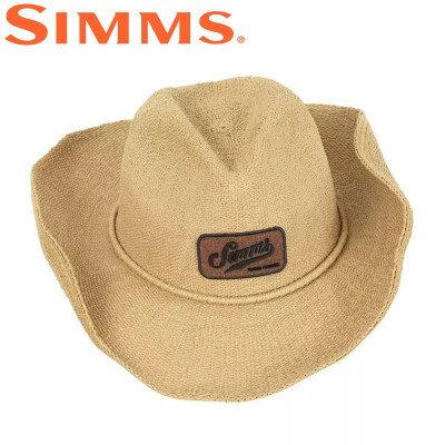 Соломенная шляпа Simms Big Sky Sun Hat Natural