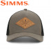 Бейсболка Simms Double Haul Trucker Smokey Olive