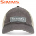 Бейсболка Simms Heritage Trucker Carbon