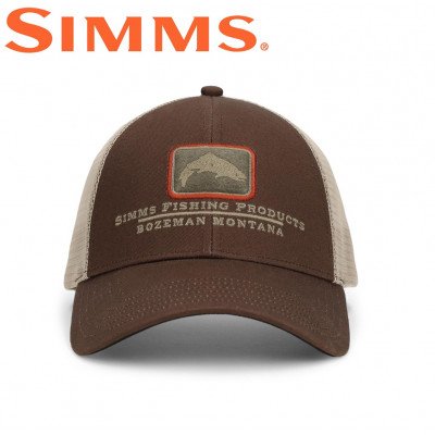 Бейсболка Simms Trout Icon Trucker Kona