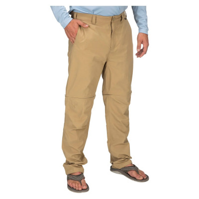 Штаны-шорты Simms Superlight Zip-Off Pant Cork