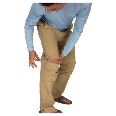 Штаны-шорты Simms Superlight Zip-Off Pant Cork