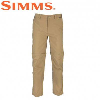 Штаны-шорты Simms Superlight Zip-Off Pant Cork