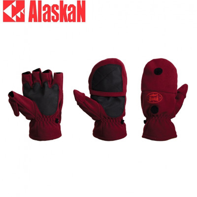 Перчатки-варежки Alaskan Colville Bordo
