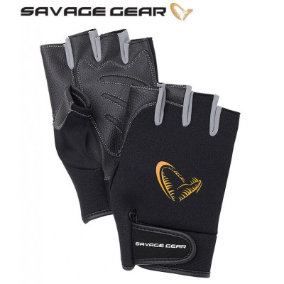 Перчатки беспалые Savage Gear Neoprene Half Finger