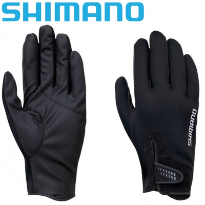 Перчатки с закрытыми пальцами Shimano Pearl Fit Full Cover Gloves Black
