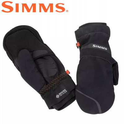 Перчатки-варежки Simms Gore Infinium Foldover Mitt Black