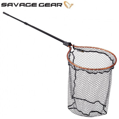 Подсак телескопический Savage Gear Full Frame Landing Net Round размер M длина 95-150см