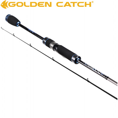 Спиннинг двухчастный Golden Catch Endorfin EDS-842ML-S длина 2,54м тест 2-14гр