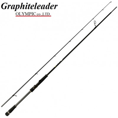 Спиннинг двухчастный Graphiteleader Super Vivo 882MH длина 2,65м тест 10-42гр
