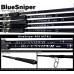 Спиннинг Yamaga Blanks BlueSniper New 100M-MH длина 3,06м тест до 120гр