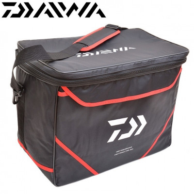  Термосумка Daiwa Cool Bag Carryall L 48л чёрно-оранжевая