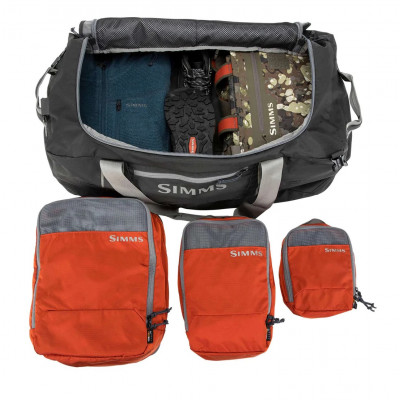 Универсальная сумка Simms GTS Gear Duffel 80L Carbon