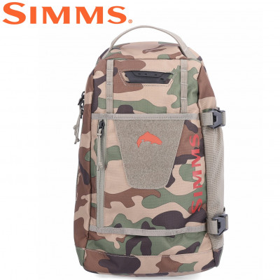 Рюкзак с одной лямкой Simms Tributary Sling Pack Woodland Camo