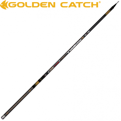 Поплавочное удилище с кольцами Golden Catch×Tica Powerful NEO Bolo длина 6м тест 1-15гр