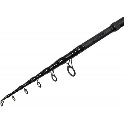 Удилище карповое телескопическое Brain Apex Tele Carp Black длина 3,9м тест 3,5lbs