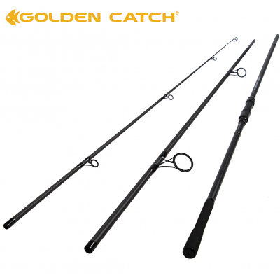 Удилище карповое штекерное Golden Catch Super Strong длина 3,9м тест 3,5lb
