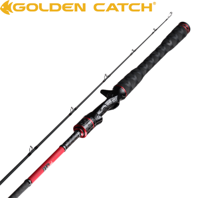 Кастинговый спиннинг Golden Catch Black Jerk BJC-602XH длина 1,80м тест 40-140гр