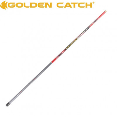 Поплавочное удилище без колец Golden Catch Hunter Legend Pole длина 6м тест 10-30гр