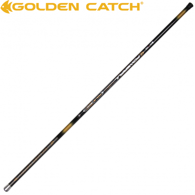 Поплавочное удилище без колец Golden Catch×Tica Powerful NEO Pole длина 5м тест 1-15гр