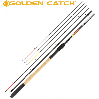 Фидер Golden Catch Bionic Feeder длина 3,3м тест до 120гр