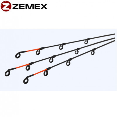 Сменная фидерная вершинка Zemex Graphite тест 85гр оранжевая