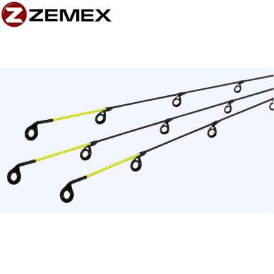Сменная фидерная вершинка Zemex Graphite тест 140гр лаймовая