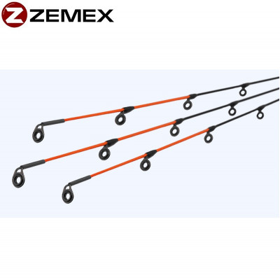 Сменная фидерная вершинка Zemex Iron Graphiteтест 42гр оранжевая