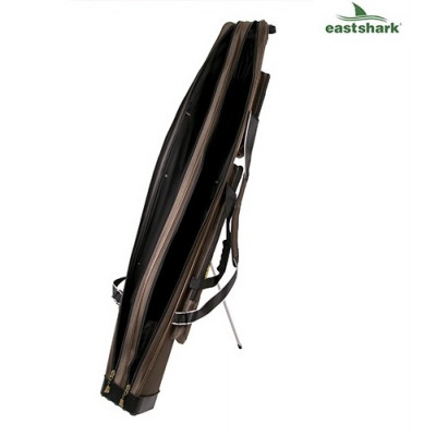 Чехол двухсекционный с подставкой EastShark Case Stand Brown длина 1,35м коричневый