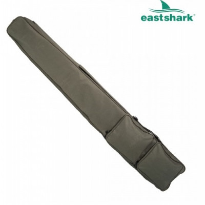 Чехол односекционный EastShark Rod Case Green длина 1,55м зелёный